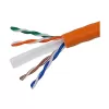 Vivanco Cat-6, 1 Meter, Orange Network Cable